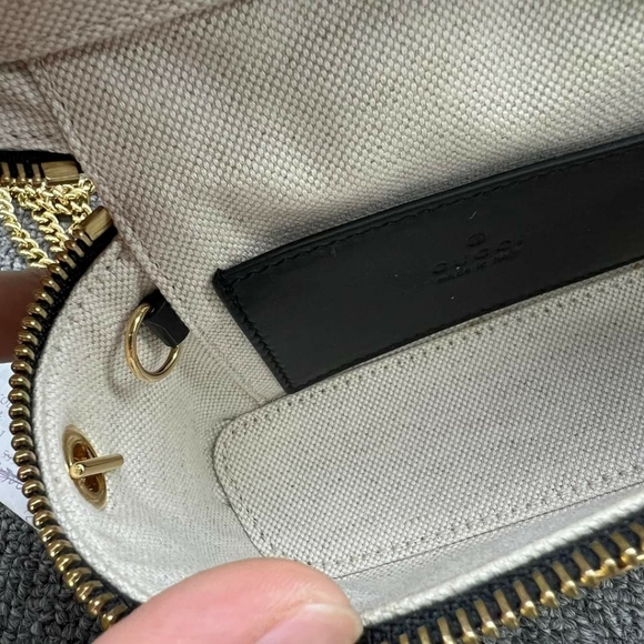 100% Authentic Gucci GG Leather Top Handle Bag 669-110524 - Picture 16 of 16